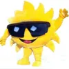 2018 Discount Factory Cartoon Mr Sun Mascot Costume Fancy Birthday Party Robe Halloween Carnivals Costumes244b