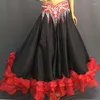 Scenizacja Wysokiej jakości kobiety 720 ° Tańcząca brzuch spódnica duża swingowa sukienka Performance Dance Costume