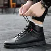 Boots Men Snow Winter Plush Warm Lace-Up Non-slip Male Ankle Waterproof Autumn Man Work Shoes NAX104