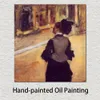 Schöne Tänzerin Leinwandkunst Ein Besuch im Museum Edgar Degas Gemälde Kunstwerk Handgefertigte Hotelzimmerdekoration