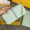 Borse da sera Catena da donna Portamonete alla moda Portafoglio con pochette Portacarte Borsa di alta qualità Telefono cellulare staccabile