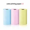 Mini Printer Thermal Paper Label Sticker White Colorful Adhesive Self-adhesive For Picture Po Portable 57mm