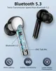 Spor Mini Kulak Buds Bt 5.3 Gürültü Engelleme Kulaklıkları Touch J8 Pro True Kablosuz Stereo Kulaklık