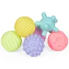 Palloncini per feste 6 pezzi / set di palline giocattolo per bambini Sviluppo di giocattoli educativi tattili per bambini Allenamento della mano tattile Palline morbide per massaggi 0 12 mesi regalo 230719