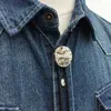 Bolo Ties Original Designer Steam Punk Mechanical Core Bolo Tie för män Personlighet Neck slips Bolotie Fashion Accessory HKD230719