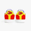 Anpassade mönster DIY-skor Menskamer Camer Red Blue Yellow White Sports Trackers Sneakers 36-48