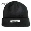 Beanie / Skull Caps Autunno Inverno Berretti Cappello per donna Uomo Berretto lavorato a maglia Bastone di marca Unisex Ragazze Donna Toque Solid Warmer Bonnet Ladies Skullcap J230719