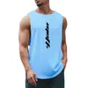 Mens Tank Topps Muscle Gym Clothing Fitness Top Mesh Shirt Sport Basketball 230718