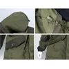 Herrjackor ryska armé specialstyrkor gorka-5 jacka män retro vinter fleece stridsklänning set set smock militära enhetliga kombinationer rockar