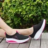 Dress Flat Sneakers Platform Shoes Women Loafers Air Mesh Swing Wedges Shoe Breathable Flats 230718