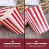 Dinnerware Sets Popcorn Boxes Paper Movie Containers Night Box Party Container Bucket Buckets Red Bulk White Gift Holders Supplies Bowl