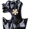 Orecchini pendenti YDYDBZ Motivo floreale Goccia rotonda grande per le donne Gioielli fatti a mano in schiuma etnica Accessori per le orecchie in stile gotico europeo Regali