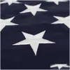 Bannerflaggor 210d nylon 3x5fts USA USA USA broderi amerikansk flagga av sy ränder direkt fabrik grossist drop leverera dhqy9