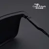 Güneş gözlüğü Cook Shark Polarize Güneş Gözlüğü Erkekler Sunglasse'nin UV koruması Özel renk değiştirme gözlükleri sürüş trend kişilik 230718