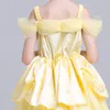 Mädchenkleider Mädchen Prinzessin Glockenkleid Kinderkostüm „Die Schöne und das Biest“ Kinder Weihnachten Geburtstag Rollenspiel Elegantes Partykleid 2-10 Jahre 230718