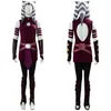 The Clone Wars Cosplay Ahsoka Tano Costume Halloween Female Outfit215G