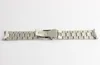 Horlogebanden 22 mm horlogeband Effen gebogen eindband Bandarmband Geschikt voor SKX007