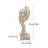 Objets décoratifs Figurines Masque Figurines Nordique Visage Humain Statue Home Office Salon Table Décor Objets 230718