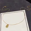 Designer Ccity Pendant Halsband för kvinnor Lyxkedjor Pendants Fashion Jewelry Pearl Gifts Halsband OI5