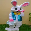 2018 Profesjonalny Profesjonalny Mascot Easter Bunny Costume Bugs Rabbit Hare Adult Fancy Dress Cartoon Suit298g