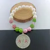 Strand ręcznie robiony grecki bractwo mieszane kolor prosty perłowy emalia urok kobiety wykwintny prezent biżuterii bransoletki