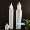 1000 Pz 15 ml 30 ml 50 ml PE Bottiglia E Bottiglie di succo liquido Bottiglie di plastica a forma di PENNA all'ingrosso Prxkp