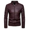 Men's Suits & Blazers Original Man Blazer Leather 2021 PU Men Jacket Suit Motorcycle Hombre Slim Fit Winter Coat314T