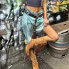 Gravatas de Pescoço Goth Dark Faux Pu Grunge Y2k Vintage Boho Disc Belts Concho Western Ring Fivela Fashion Cós Gótico Streetwear Acessórios 230718