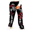 Pantalones de hombre Punk Skull s pantalones de chándal hombres mujeres estética Y2K gótico Streetwear Joggers Vintage Casual suelta ropa deportiva 230718