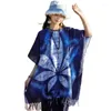 Scarves Summer National Wind Tour Beach Towel Put On A Long Shawl The Style Of Vintage Tie-dyed Cotton Spring And Autu