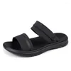 Sport Tide Men's Summer Sandals Anti-slip slitsträcka män som kör fritidstrand tofflor utanför slitage 5