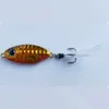 Falling blue knife iron plate Luya bait mini small iron plate fresh water sea fishing feather hook horse mouth cock cock bait wholesale