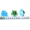 Decorative Flowers Artificial Roses Fake Realistic Blossom Bouquets For Party Bridal Baby Home Decor