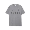 Мужские футболки Mens Tees Summer Fog Double-Track Nishe Brand American Shop Pare Pure Cotton Fortever Forte