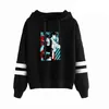 Hommes Hoodies 2023 Anime NOIR LAGOON Revy Sweats À Capuche Hommes Femme Mode Solide Polaire Hip Hop Sweat À Capuche Homme Marque Vêtements Décontractés