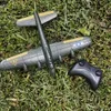 Modelo de aeronave CSOC controlado remotamente com luz B17 B16 F22 Resistente à queda Planador de asa fixa Espuma RC Aviões 230719