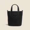 Designer Picotin Lock Bag Togo Neue Oberschicht Rindsleder Schweinenase Gemüsekorb Hochwertiges Echtleder Eimer Kapazität Handtasche für Frauen Q4CF