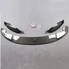 Front Bumper Lip Body Kits Three-piece Carbon Look ABS Materail For B-MW F32 F33 F36 MP Style Auto Parts246U