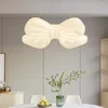 Chandeliers Modern Ceiling Chandelier White LED For Dining Room Children's Bedroom Hall Study Creative Deco Daily Lightings