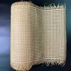 Natural Indonesian Real Rattan Cane Webbing Roll Furniture Chair Table Ceiling Background Door DIY Material