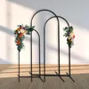 Decorative Flowers Silk Wedding Arch Artificial Floral Props Backdrop Wreath Flower Garland For Party