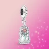 925 Silver Fit Pandora Charm Beast Rose Bead Dangle Fashion Charms Set Pendant Diy Fine Pärlor smycken