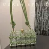 Вечерние сумки французского стиля Bling Crystal Fashion All Match Womens Bag Elegant Spring Swellet и Hander Party 230719