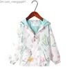 Manteau Enfants imprimé Hoodie manteau pour enfants licorne arc-en-ciel fille veste vêtements pour enfants printemps et automne fille veste Z230719