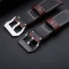 Watch Bands 20mm 22mm 24mm 26mm Green brown Genuine Leather Bracelet man Watch Band for Panerai PAM111 441 cowhide Watchband Wrist Strap 230718