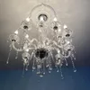 Chandeliers 12-Light Nordic Modern Marriage Decoration Luxury Big El Dining Ceiling Crystal Pendant Lights