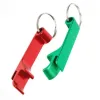 Draagbare 4 In 1 Flesopener Sleutelhanger Ketting Mini Bierfles Opener Aluminium Keuken Sleutelhanger Metalen Beer Bar Tool LL