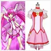 Smile PreCure Glitter Force Hoshizora Miyuki Cure Happy Dress Cosplay Costume272N