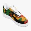 Chaussures de bricolage chaussures de designer hommes chaussures de course un pour hommes femmes plate-forme baskets décontractées classique blanc noir dessin animé graffiti vert formateurs sports de plein air 36-48 17929