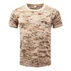 T-shirt da uomo T-shirt da uomo tattica ad asciugatura rapida T-shirt mimetica militare estiva Compressione Collant mimetico traspirante T-shirt da combattimento dell'esercito 230718